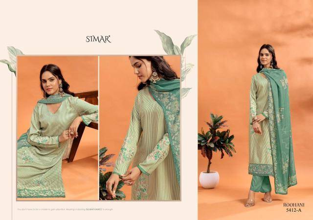 Glossy roohani Unstitched dress materials wholesale in Pune